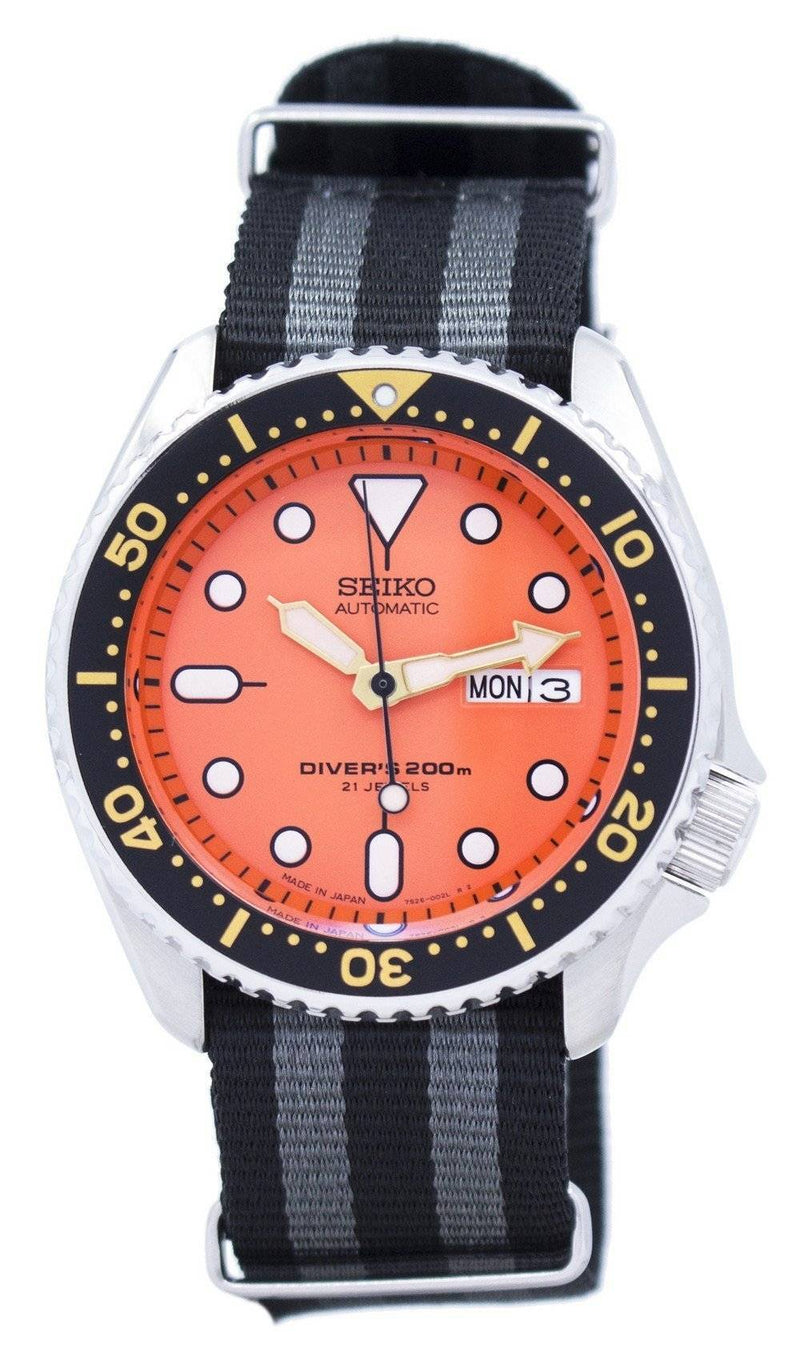 Seiko Automatic Diver's 200M NATO Strap SKX011J1-NATO1 Men's Watch