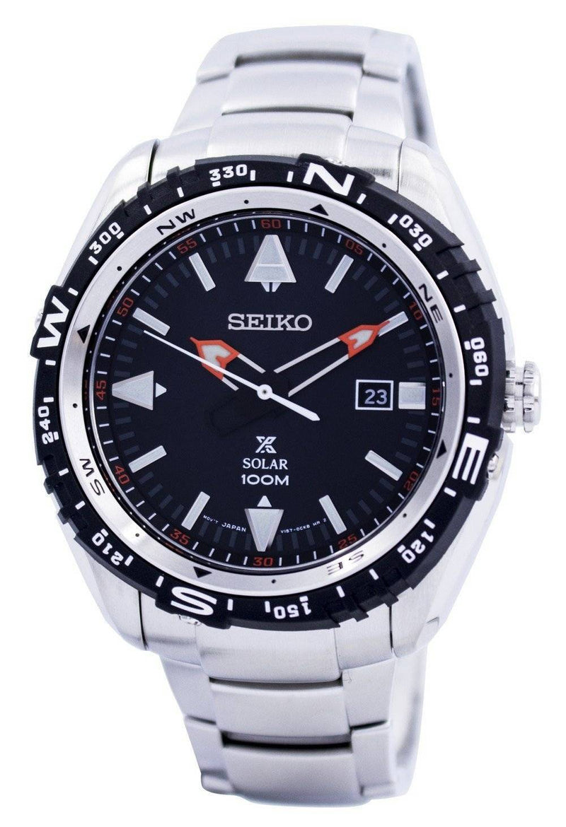 Seiko Prospex Land Solar Powered 100M SNE421 SNE421P1 SNE421P Men's Watch