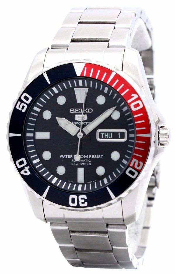 Seiko Automatic Divers 23 Jewels 100m Watch SNZF15 SNZF15K1 SNZF15K Men's Watch