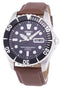 Seiko 5 Sports Automatic Ratio Brown Leather SNZF17K1-LS12 Men's Watch
