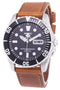 Seiko 5 Sports Automatic Ratio Brown Leather SNZF17K1-LS9 Men's Watch
