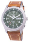 Seiko 5 Sports SNZG09K1-LS17 Automatic Brown Leather Strap Men's Watch