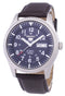 Seiko 5 Sports Automatic Ratio Dark Brown Leather SNZG11K1-LS11 Men's Watch