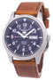 Seiko 5 Sports Automatic Ratio Brown Leather SNZG11K1-LS9 Men's Watch