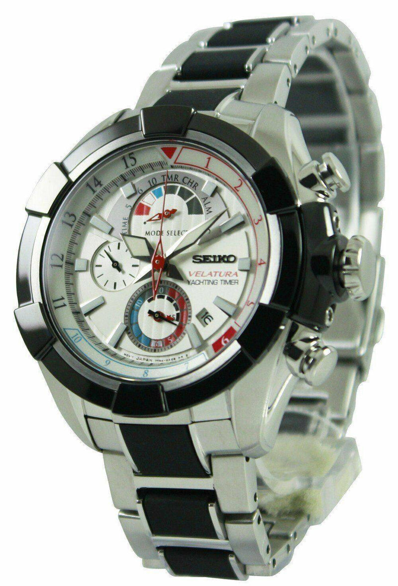 Seiko Velatura Yachting Timer Chronograph SPC145 SPC145P1 SPC145P Men's Watch