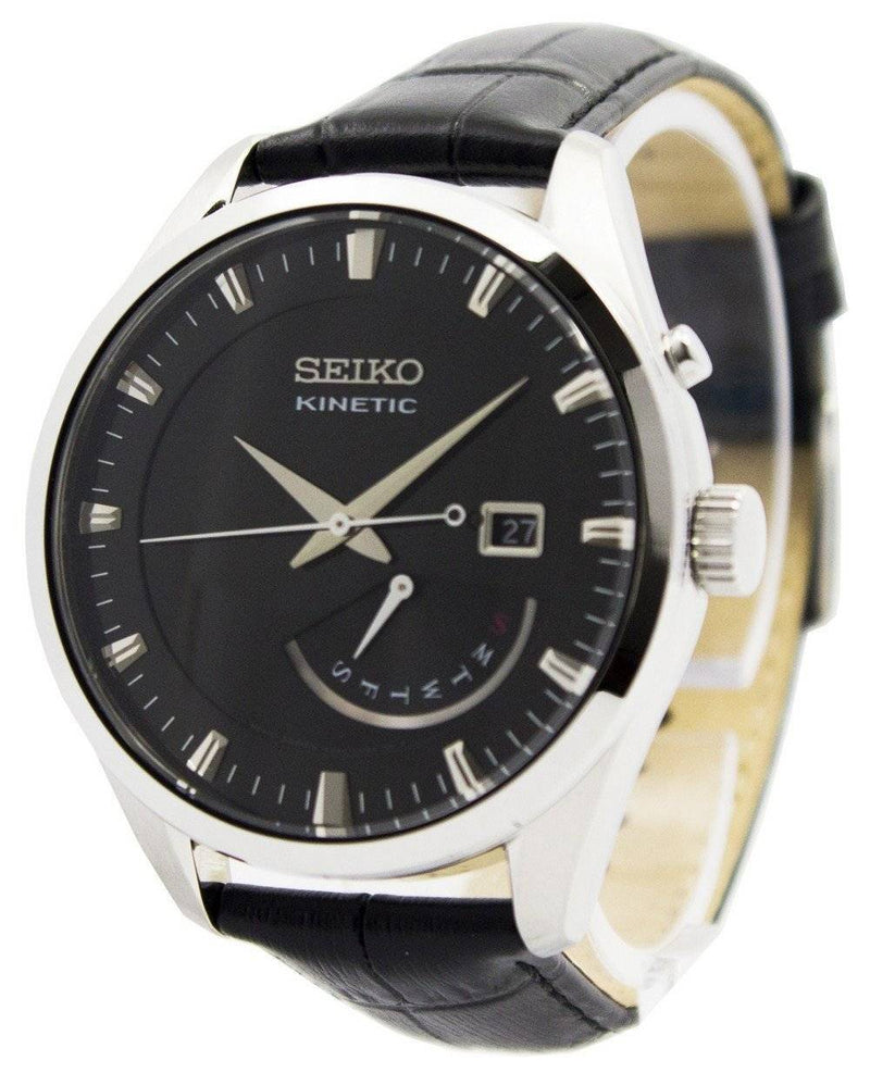 Seiko Kinetic Leather Strap SRN045P2 Men's Watch