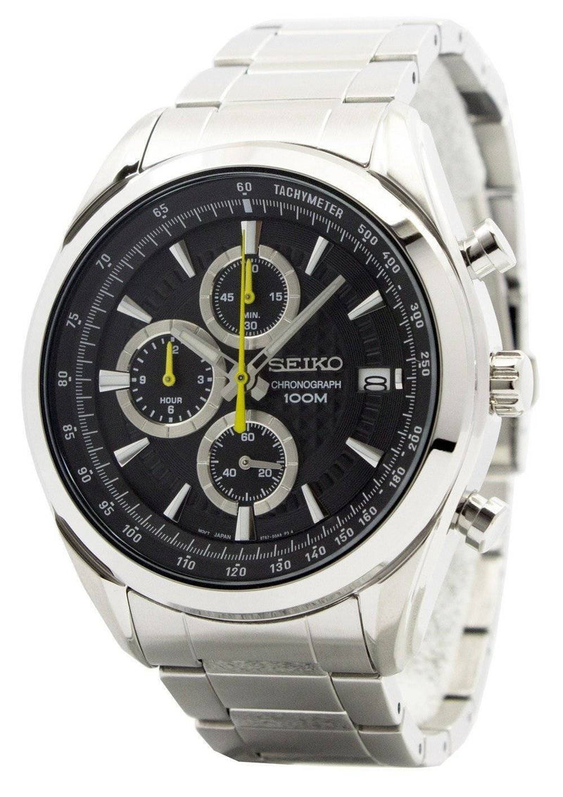 Seiko Quartz Chronograph SSB175 SSB175P1 SSB175P Men's Watch