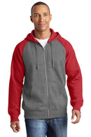 Sport-Tek Raglan Men's Zip Up Hoodies ST269