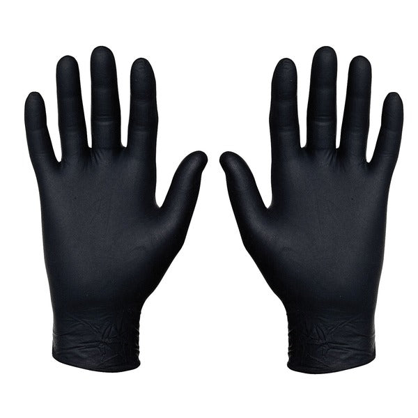 Nitrile Gloves, 100 Count Disposable Gloves - Work Gloves