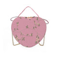 Hot Sale Sweet Lace Round Handbags High Quality PU Leather Women Crossbody Bags for Women 2022 Small Fresh Flower Chain Shoulder