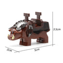 MOC City Animal Building Block Figures Goat Sheep Dog Lion Panda Cheetah Parrot DIY Farm Street View Accessories Bricks Toy Gift