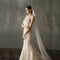 Pearls White Ivory Long Bridal Veil With Comb One Layer Cathedral Wedding Veil with Pearls Velos de Noiva Crystal Beads 75-300cm