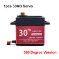 Waterproof 20KG 25KG 30kg 35kg 40KG 60KG Servos 180 270 360 Degree Large Torque Digital Servo Metal Gears 25T Arm For RC Car