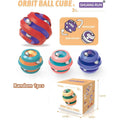 Sensory Toys Bean AntiStress Stretchy Strings Push It Squishy Chain Pops Cube Rainbow Ball Mini Squeeze Toy For Adults Kids Gift
