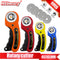 LeatherCraft 45mm Rotary Cutter Leather Cutting Tool Patchwork Sewing Quilting Fabric Cutter Circular Blade DIY For Leather Tool