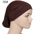 Ramadan Undercap Head Cover for Jewish Instant Jersey Bonnet Hijab Turbans for Women Muslim Fashion Inner Cap Turbante Capelli