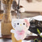 Sanrio 10cm Kuromi My Melody KT Cat PC Dog Hello Kitty Keychain  Anime Plush Figure Pendant Accessories Cute Animals Toys