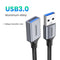 UGREEN USB Extension Cable USB 3.0 Cable for Smart Laptop PC TV Xbox One SSD USB 3.0 2.0 Extender Cord Mini Fast Speed Cable