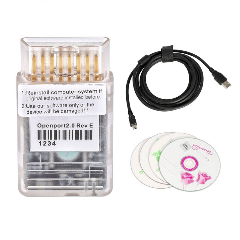 A+ Tactrix Openport 2.0 ECU Chip Tuning Tool Full Chip Open Port ECU Flash OBD2 Connector For Mercedes For Benz Multi-Brand Cars