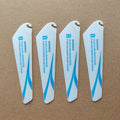 4pcs AB 9CM spare blades Fans Props for r/c mini helicopter rotor rc CH002 CH023  Drone Copter Toys Spare Parts Accessories