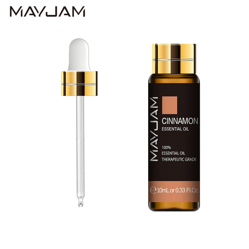 MAYJAM 10ML Aromatic Diffuser Essential Oil Lavender Vanilla Myrrh Fragrance Oil For Soaps Candle Making Massage Humidifiers