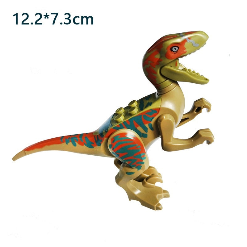 Jurassic Dinosaur Park Indominus Rex DIY Blocks Dinosaurs Tyrannosaurus Rex Tiny Models Building Block Kid Toys Animals Set Gift
