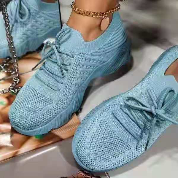 Sneakers Shoes 2022 Fashion Lace Up Platform Shoes for Women&