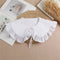 Linbaiway 2022 Lace Chiffon Doll Fake Collar Ladies Shawl Wrap Removable Detachable Embroidered False Collar Clothes Accessory