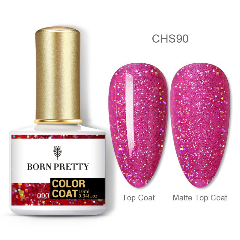 BORN PRETTY Nail Gel 120Colors 10ml Gel Nail Polish Soak Off UV LED Gel Varnish iridescent Shining Nagel Kunst Gellack