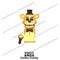 WM6074 WM6097 mini bricks FNAF Game Figure Chica Bonnie Foxy Freddy Bear Nightmare Boy Baby Skeleton Thriller Assembly Toys gift