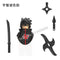 Naruto Sasuke Kakashi Akatsuki bricks Building Blocks Anime cartoon Mini Action Figures Heads Assembly Toys kids Christma Gifts