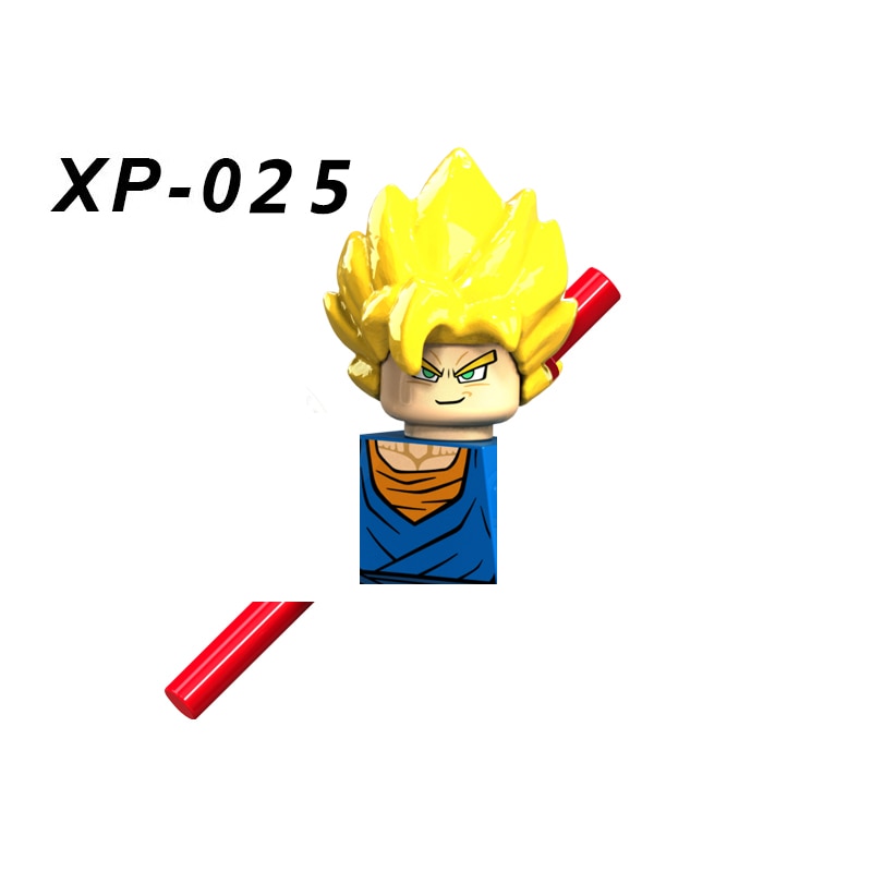 KT1007 KT1009 KT1011 KT1020 KF6142 Dragon Ball Z Goku Vegeta Trunks Kuririn Mini Action toy Figures Kids Assemble dolls Gifts