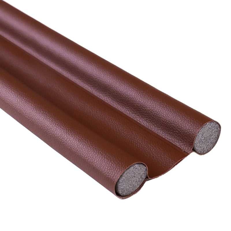 Waterproof Seal Strip Draught Excluder Stopper Door Bottom Guard Double 92/93/95/96*10cm Silicone Rubber Dustproof Soundproof