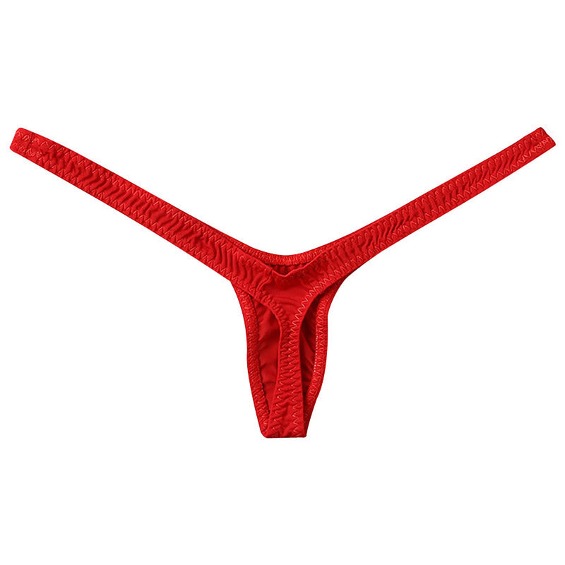 Thin  Popular Color Block Sexy G-string Female Women Thong Skinny   for Daily Wear
