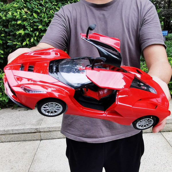 Large Size 1:14 Electric RC Car Remote Control Cars Machines On Radio Control Vehicle Toys For Boys Door Can Open 6066