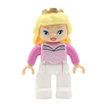 Big Size Action Figures City Princess Policemen Family Building Block Doll Character Accessory Toys Assembly Children Kids Gift