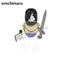 Naruto Sasuke Kakashi Akatsuki bricks Building Blocks Anime cartoon Mini Action Figures Heads Assembly Toys kids Christma Gifts