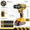 WOSAI 20V Brushless Electric Drill 50NM Cordless Screwdriver Lithium-Ion Battery Mini Electric Power Screwdriver MT-Series Tools