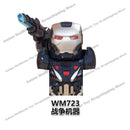 XP193 D009 WM718 Mark suit Disney anime movie figurine dolls mini plastic action toy figures Assemble blocks Christmas gifts