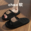 Graffiti Women Slippers Summer Slide Cartoon Shoes EVA Outdoor Women Slides Soft Thick Soled Non-slip Pool Indoor Home Slippers