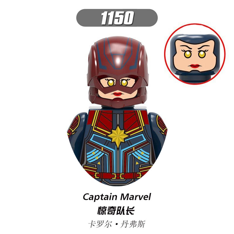 XH1261 Building Blocks Disney Anime Bricks Mini Action Toy Figures Assemble Blocks Kids Child Toys Gift