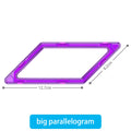 Big Size Magnetic Designer Magnet Building Blocks Accessories Educational Constructor Toys For Children Kids Game Girls Set Gift