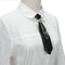 Hand Made Black Ribbon Tie Crystal Rhinestone Jewelry Men Shirts Hot New Girl Boys Collar Neck Ties School Uniform Women Necktie