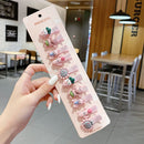 Children Hairpin Fruit Hair Clips Baby Side Bangs Clip for Kawaii Girls Headdress Hair Accessories Baby Bows 10 PCS 2021 New
