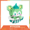 Disney DIY LinaBell assembly buildding blocks Goofy Pluto Anime Mini Action Figures Educational Toys kids Birthday Gifts