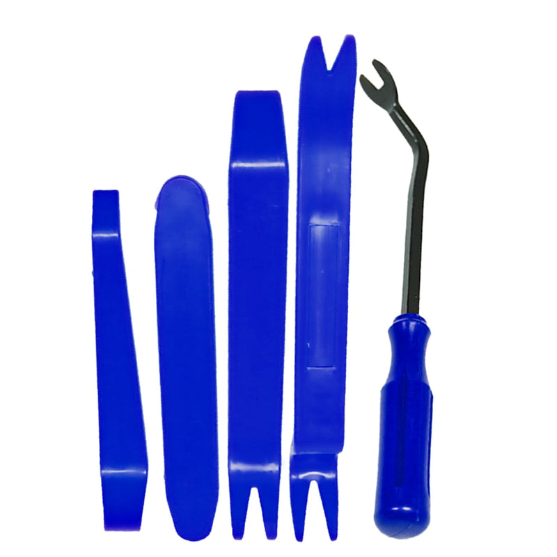Portable 4/5Pcs Auto Car Door Clip Trim Removal Tools Kits Plastic Radio Panel Trim Disassembly Tool Car Interior Repairing Tool
