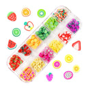 Fluorescence Butterfly Heart Fruits Various Shapes Nail Art Glitter Flakes 3D Colourful Sequins Polish Manicure Nail Decoration