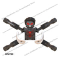 WM blocks 6052 6055 6056 6061 6063 6068 6071 6132 Disney anime bricks mini action toy figures Assemble blocks kids toys gifts
