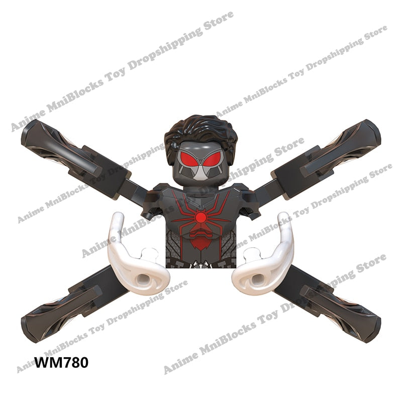 WM blocks 6052 6055 6056 6061 6063 6068 6071 6132 Disney anime bricks mini action toy figures Assemble blocks kids toys gifts