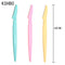 3/10/15 Pcs Professional Trimmer Safe Blade Shaping Knife Eyebrow Blades Face Hair Removal Scraper Shaver Makeup Beauty Tools